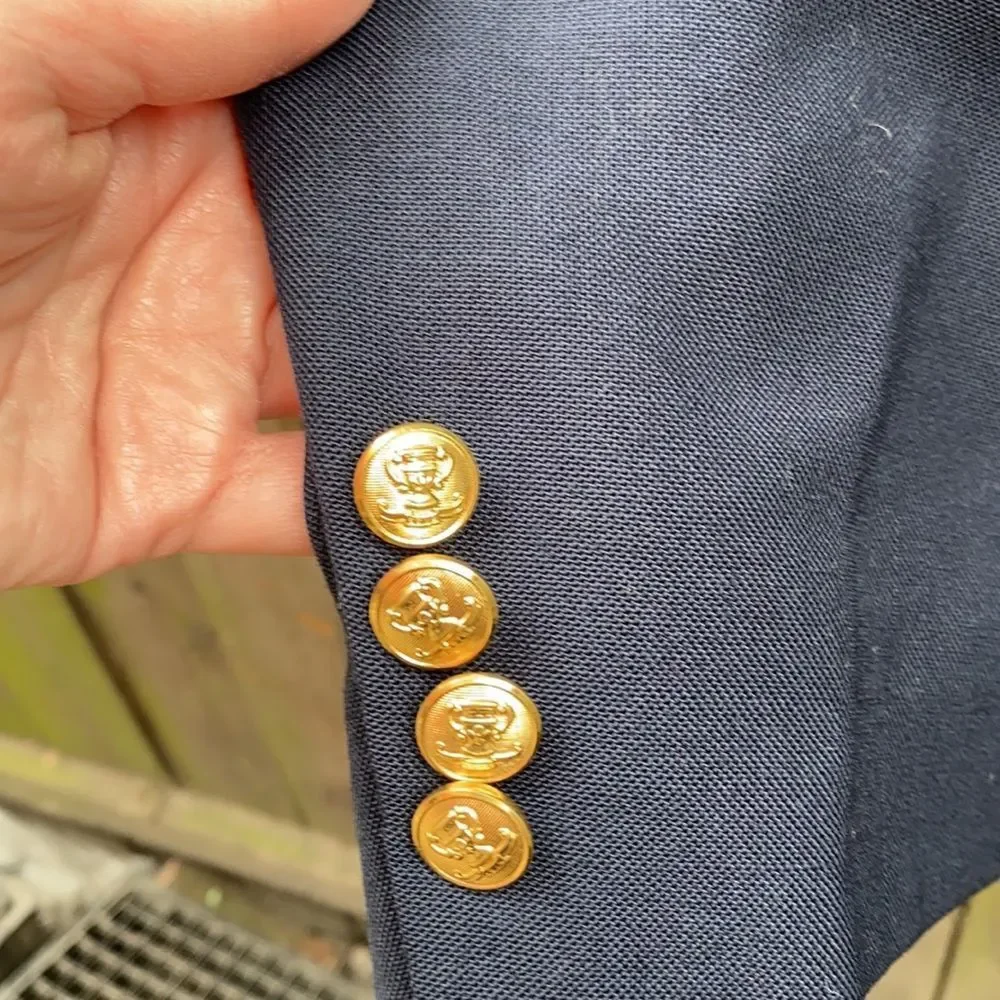 Blue suit jacket sz. L